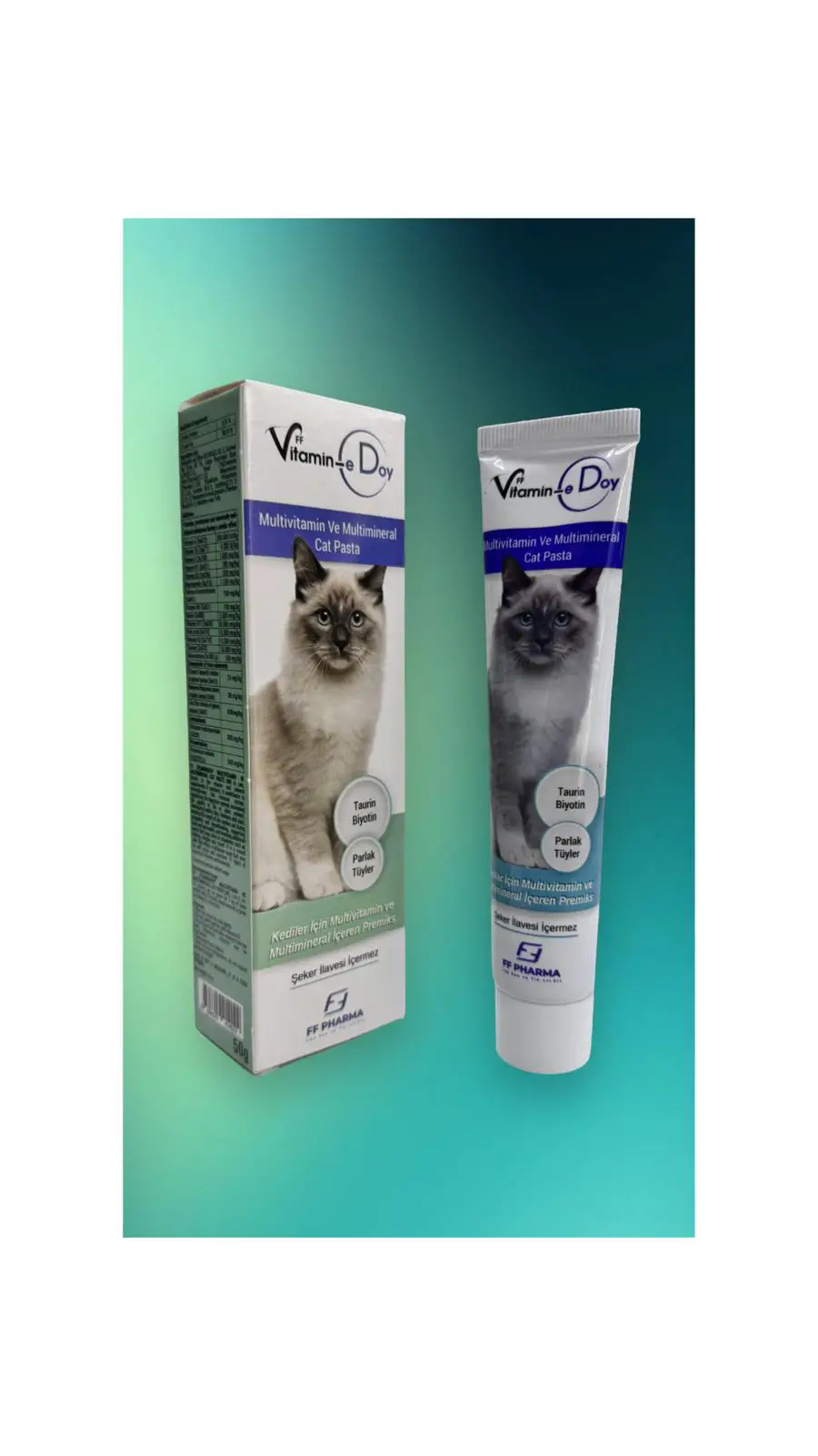 FF VİTAMİNEDOY MULTİVİTAMİN CAT PASTA 50G