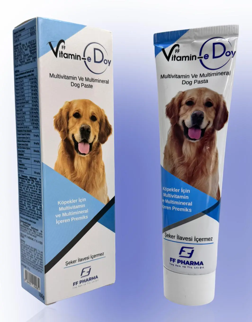 FF VİTAMİNEDOY MULTİVİTAMİN DOG PASTA 100G